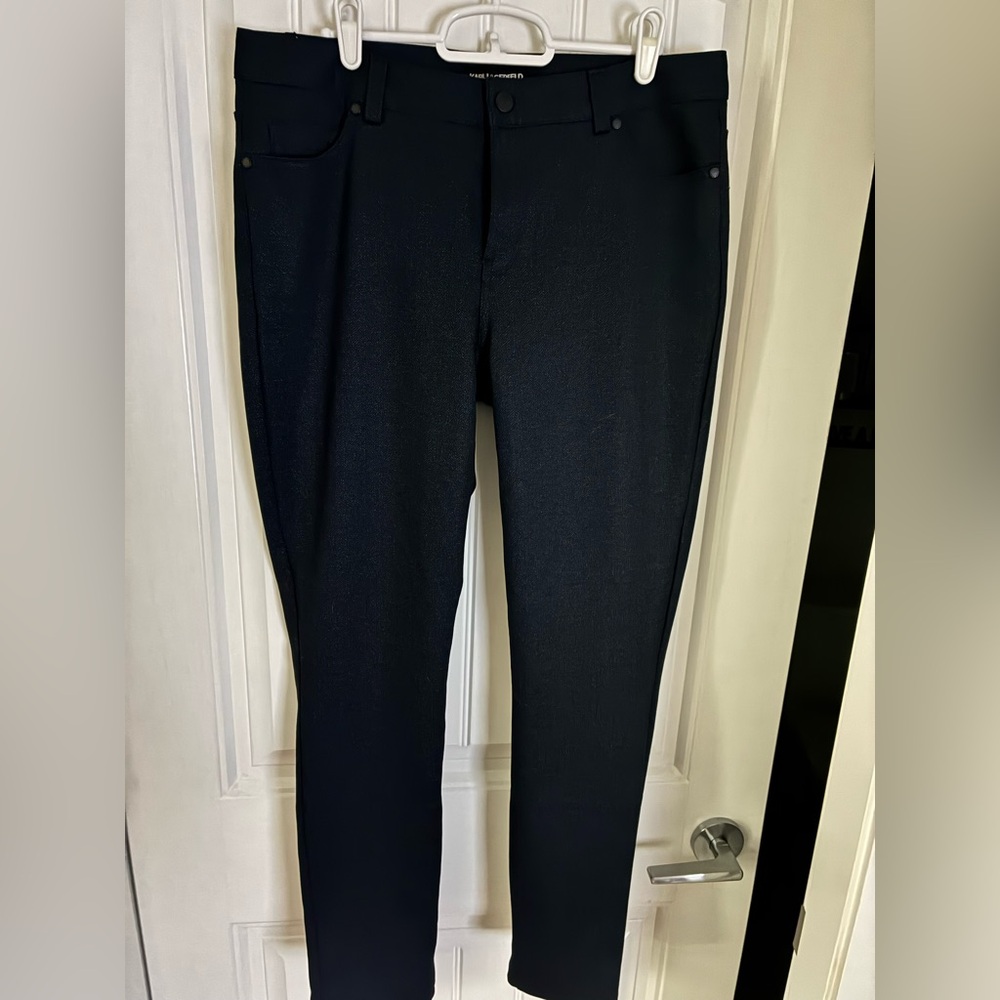 Karl Lagerfeld Dark blue Pants